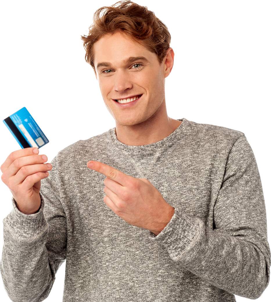 Guy with Credit Card